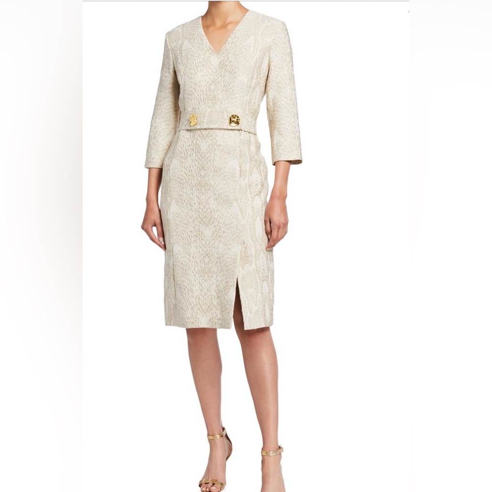 NWT Escada Python Jacquard Dress Size 8